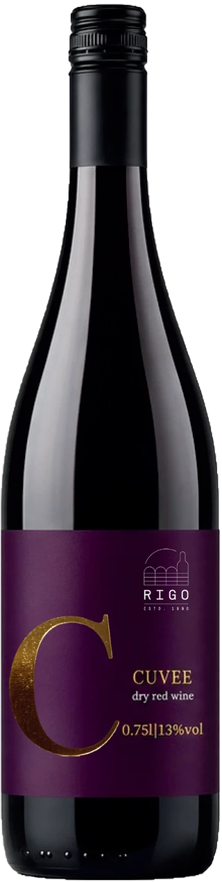 CUVÉE red wine bottle